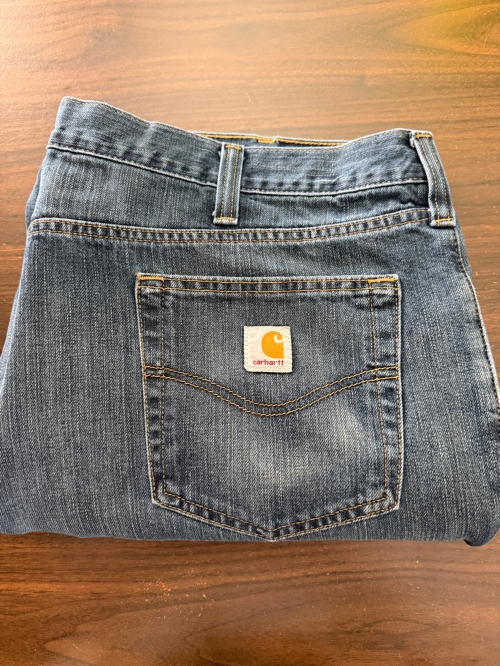 Carhartt Relaxed Fit Denim Jeans 44 x 30 Blue